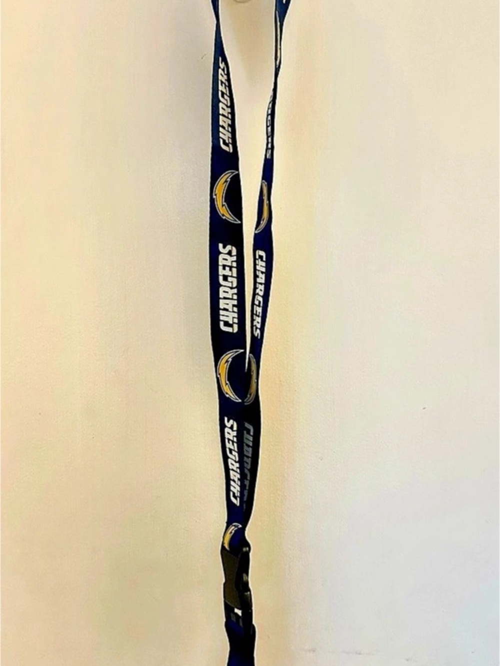 NFL Los Angeles Chargers Team Lanyard Blue & Yellow